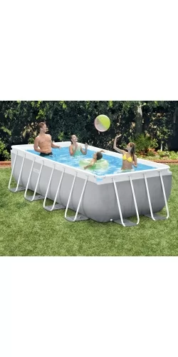 Piscine tubulaire Intex Prism 4,88 x 2,44 x h1,07m