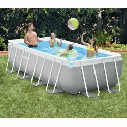 Piscine tubulaire Intex Prism 4,88 x 2,44 x h1,07m Piscine tubulaire Intex Prism 4,88 x 2,44 x h1,07m