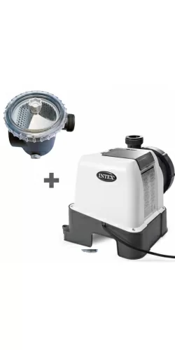 Pompe Intex 250W avec préfiltre