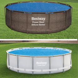 Bâche à bulles Bestway pour piscine Ovale - C-Piscine