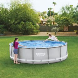 Bâche à bulles pour piscine hors-sol Bestway ronde