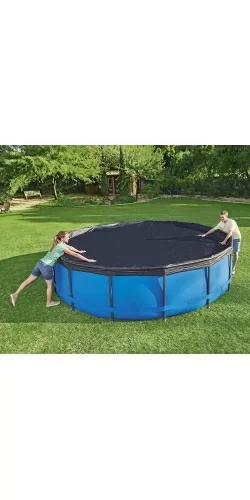 Bâche de protection pour piscine Bestway ronde Steel Pro