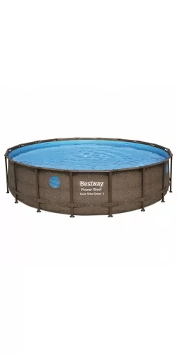 Piscine tubulaire Bestway Ronde Power Steel Swim Vista 5,49 x h1,22m