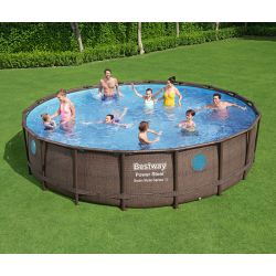 Piscine hors-sol Bestway Ronde Power Steel Swim Vista 5,49 x h1,22m