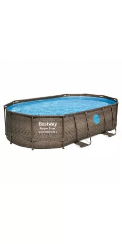 Piscine tubulaire Bestway Power Steel Swim Vista 4,88 x 3,05 x h1,07m