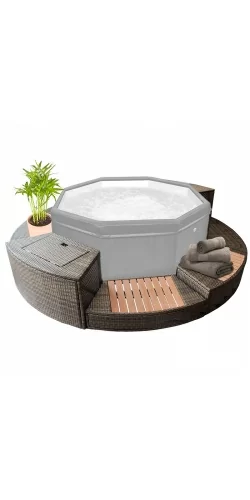 Kit de mobilier pour spa semi-rigide Octopus 4-6 places