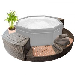 Kit de mobilier pour spa semi-rigide Octopus 4-6 places