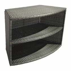Bloc de rangement à 2 étagères pour spa semi-rigide Octopus 4-6 places Bloc de rangement à 2 étagères pour spa semi-rigide Octopus 4-6 places