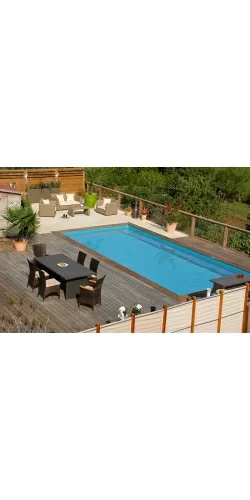 Piscine en bois Evora Sunbay