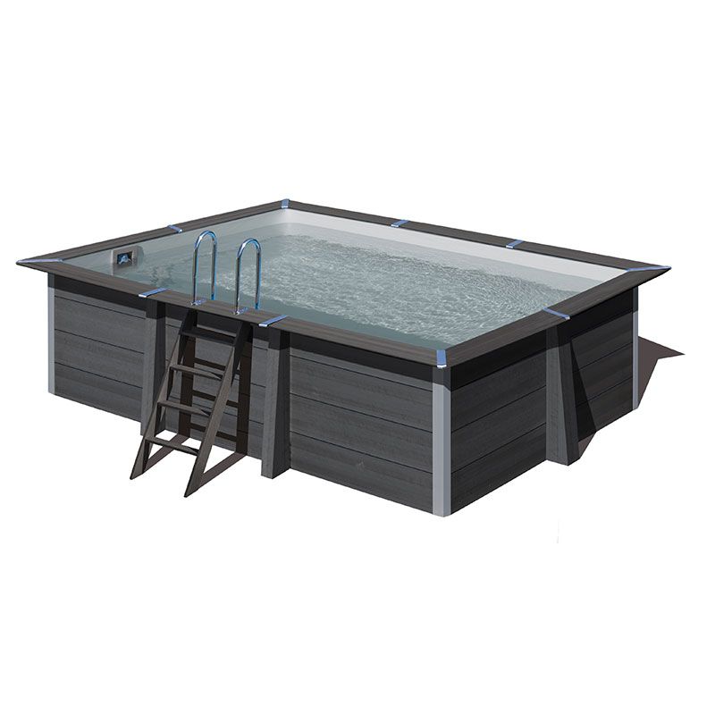 Piscine bois composite Avant Garde Gre 4,66 x 3,26 x h1,24m Piscine bois composite Avant Garde Gre 4,66 x 3,26 x h1,24m