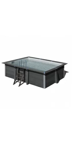 Piscine bois composite Avant Garde Gre 4,66 x 3,26 x h1,24m