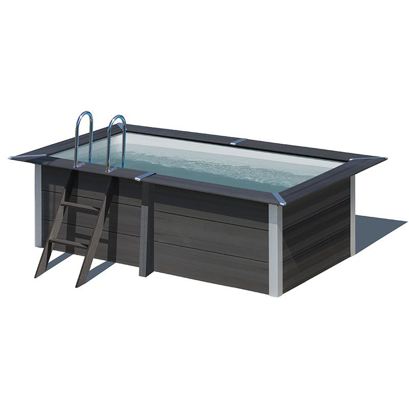 Piscine bois composite Avant Garde Gre 3,26 x 1,86 x h0,96m Piscine bois composite Avant Garde Gre 3,26 x 1,86 x h0,96m