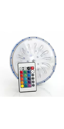 Projecteur LED couleur Gre aimanté pour piscine hors-sol et acier