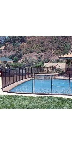 Clôture de sécurité piscine souple Gre