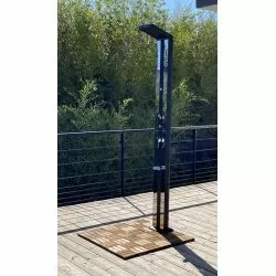 Douche solaire Anais deluxe 38L avec rince pieds et brumisateur