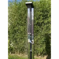 Douche solaire Anais deluxe 38L avec rince pieds et brumisateur