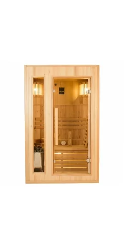 Sauna traditionnel à vapeur Zen 2 places