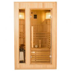 Sauna traditionnel à vapeur Zen 2 places