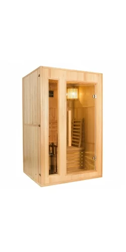 Sauna traditionnel à vapeur Zen 2 places