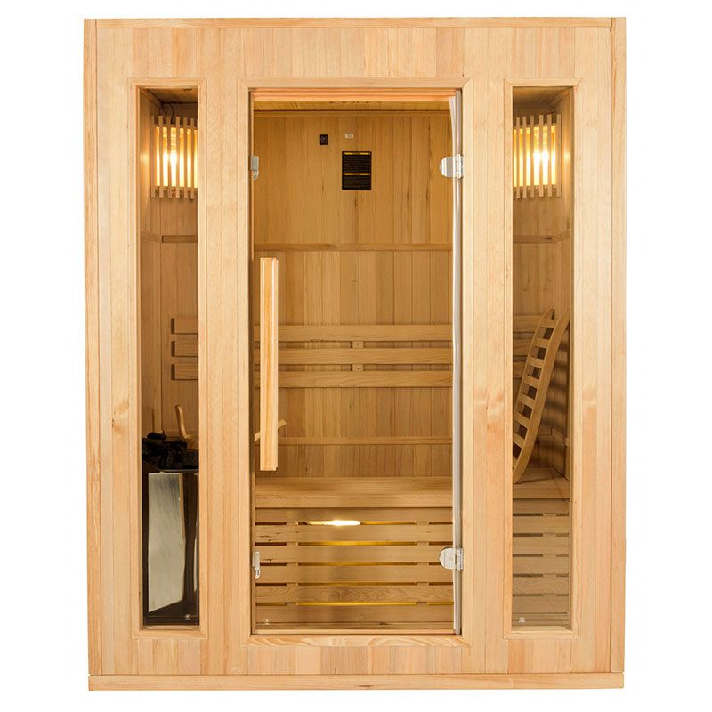 Sauna traditionnel à vapeur Zen 3 places