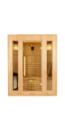 Sauna traditionnel à vapeur Zen 3 places