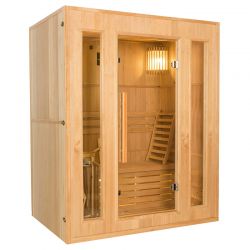 Sauna traditionnel à vapeur Zen 3 places