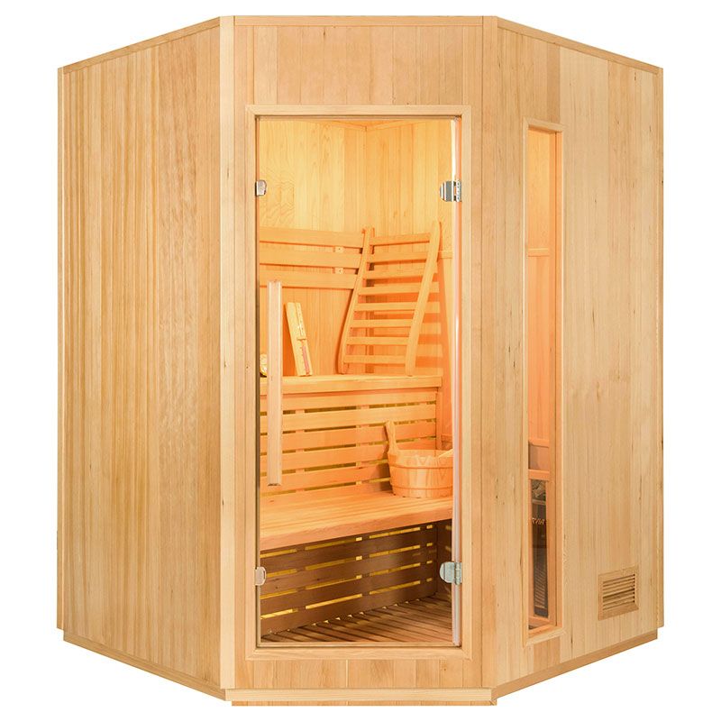 Sauna traditionnel à vapeur Zen 3-4 places Sauna traditionnel à vapeur Zen 3-4 places