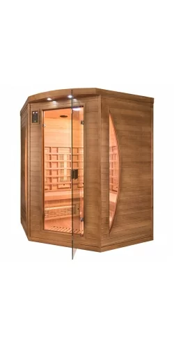 Sauna infrarouge Spectra 3 places angulaire
