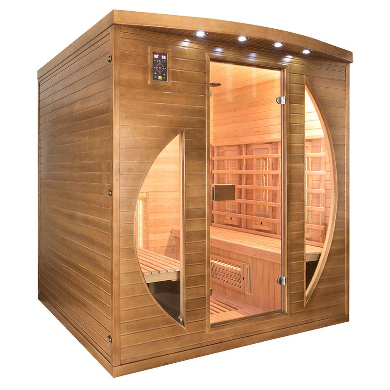 Sauna infrarouge Spectra 4 places avec ozonateur France Sauna