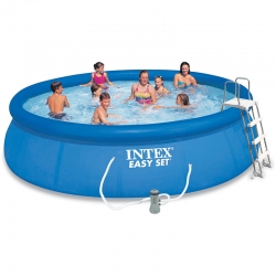 Kit piscine gonflable Easy Set INTEX 4,57 x 1,22 m