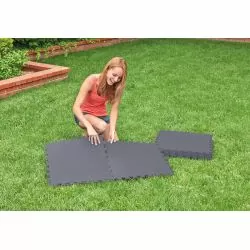 Dalle de protection de sol piscine Intex (lot de 8 pieces)