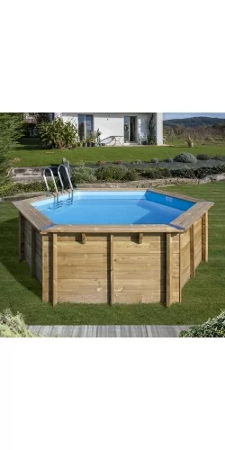 Piscine bois Vanille II 4,00 x h1,19m