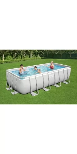 Piscine Bestway Rectangulaire Power Steel 4,88 x 2,44 h1,22m