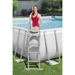 Piscine tubulaire rectangulaire Power Steel 5,49 x 2,74 x 1,22 m - Bestway