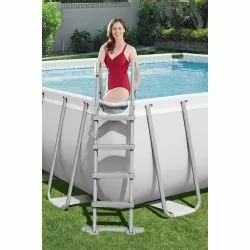 Piscine Bestway Rectangulaire Power Steel 5,49 x 2,74 h1,22m