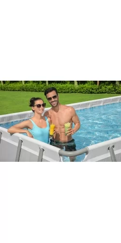 Piscine Bestway Rectangulaire Power Steel 6,40 x 2,74 h1,32m