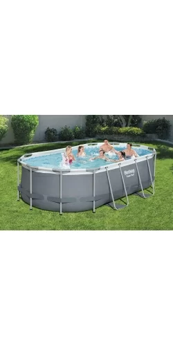 Piscine Bestway Ovale Power Steel 4,27 x 2,50 h1,00m