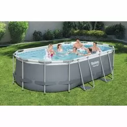 Piscine Bestway Ovale Power Steel 4,27 x 2,50 h1,00m