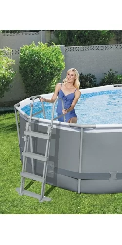 Piscine Bestway Ovale Power Steel 4,27 x 2,50 h1,00m