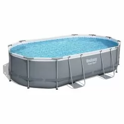 Piscine Bestway Ovale Power Steel 4,88 x 3,05 h1,07m