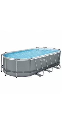 Piscine Bestway Ovale Power Steel 5,49 x 2,74 h1,22m