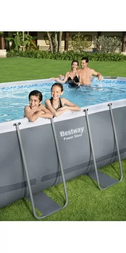 Piscine Bestway Ovale Power Steel 5,49 x 2,74 h1,22m