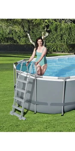 Piscine Bestway Ovale Power Steel 5,49 x 2,74 h1,22m