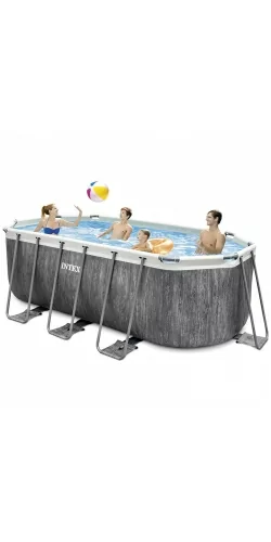 Piscine Intex Baltik ovale 4,00 x 2,00 x h1,22m