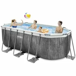 Piscine Intex Baltik ovale 4,00 x 2,00 x h1,22m