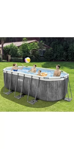 Piscine Intex Baltik ovale 4,00 x 2,00 x h1,22m