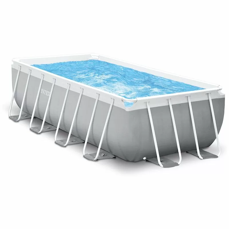 Piscine tubulaire Intex Prism Frame 4,00 x 2,00 x h1,22m Piscine tubulaire Intex Prism Frame 4,00 x 2,00 x h1,22m