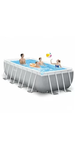Piscine tubulaire Intex Prism Frame 4,00 x 2,00 x h1,22m