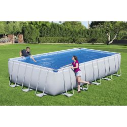 Bâche à bulles pour piscine Bestway rectangulaire