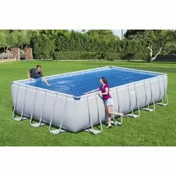 Bâche à bulles pour piscine Bestway rectangulaire